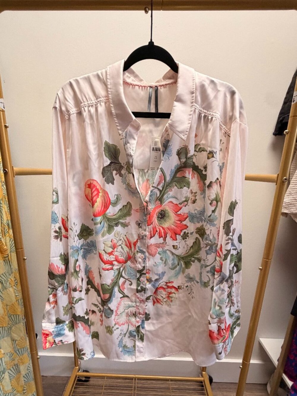 Anthropologie Floral Button Down - Picture 2 of 3